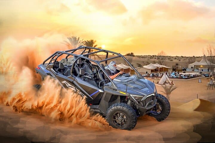 Private 4-Seater Dune Buggy Desert Safari & BBQ Dinner in Dubai