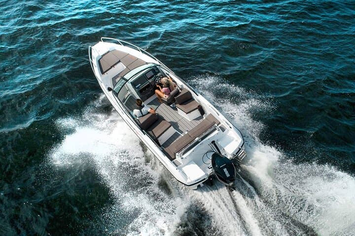 Paros & Antiparos Private Luxury Speedboat Cruise — Full-Day Custom Charter