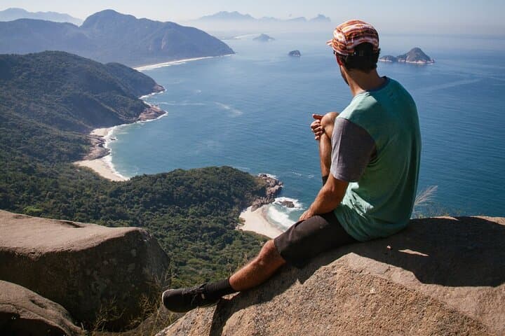 Hike Pedra do Telégrafo to Prainha: Easy Rio Viewpoint with Beach Finish