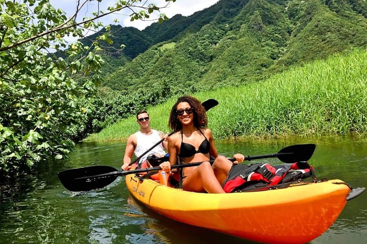 Rainforest River Kayak Tour in Kahana Bay, Oahu — Self-Guided Adventure photo 4