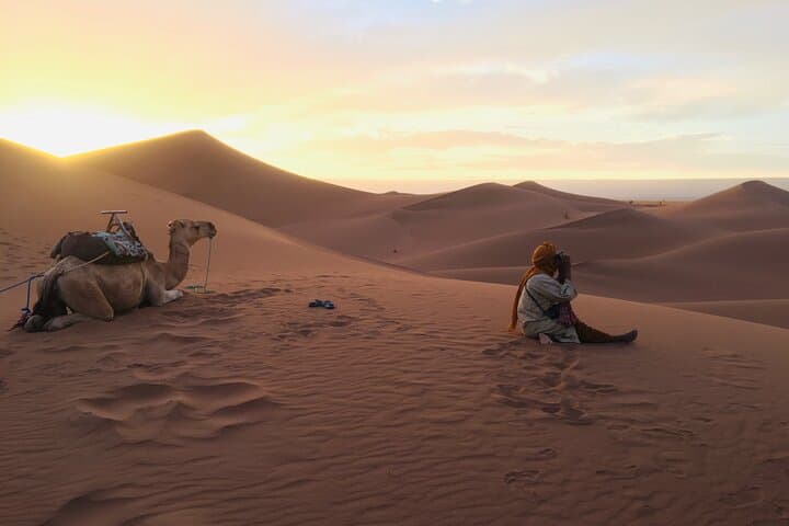 2-Day Luxury Erg Chigaga Sahara Camp: Dunes, Nomads & Sunset Camel Ride photo 5