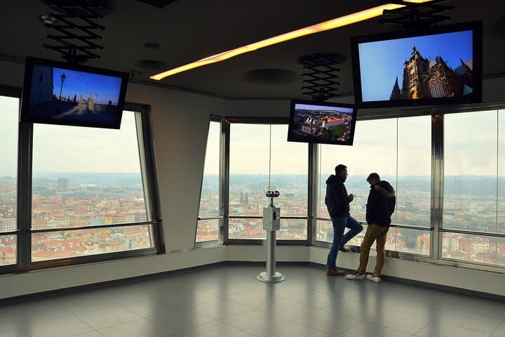 Zizkov TV Tower Observatory: Panoramic Prague Views Up to 100 km photo 2