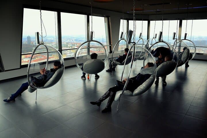 Zizkov TV Tower Observatory: Panoramic Prague Views Up to 100 km photo 3