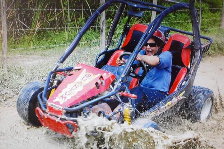La Romana Buggy Sunset Tour: Sugar-Cane Trails, Chavón River Swim & Riverside Dinner