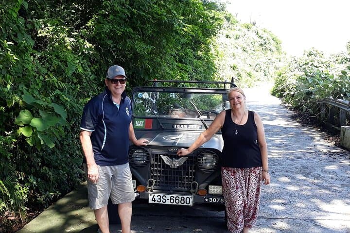 Jeep Tour to Son Tra Peak and Marble Mountains — Da Nang Views, Caves & Wildlife photo 4