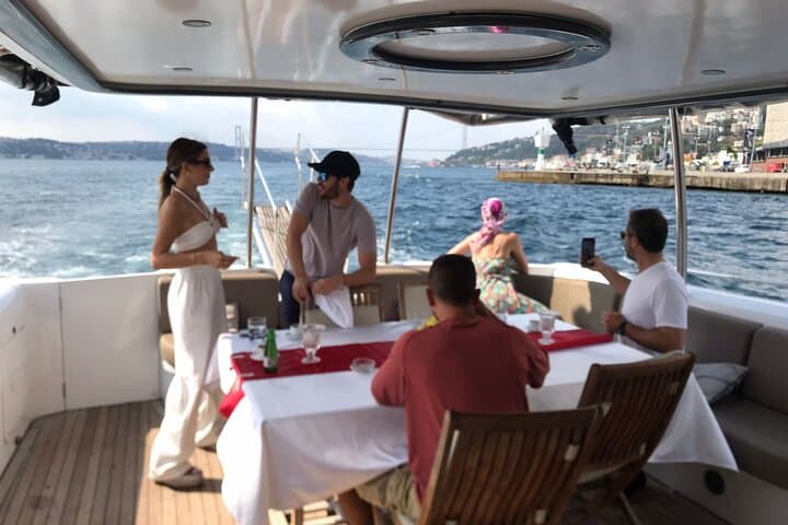 Luxury Bosphorus Yacht Cruise with Hotel Transfers and Grand Bazaar Visit photo 4