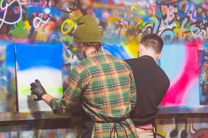 BYOB Spray Paint and Sip Workshop: Learn Street Art Techniques in Atlanta