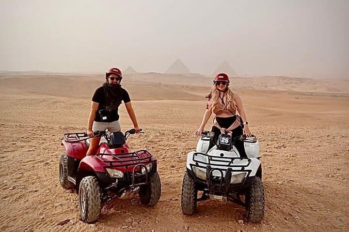 Giza Pyramids and Sahara Quad Bike Adventure — Half‑Day Tour from Cairo photo 3