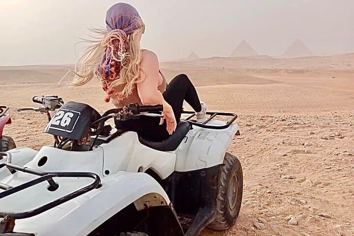 Giza Private Day: Pyramids, Camel Ride, Quad Bike & Nile Dinner Cruise photo 6