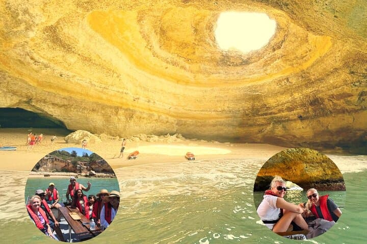 Benagil Caves Boat Tour from Portimão — Algarve Coastal Caves, Swim Stops & Snacks