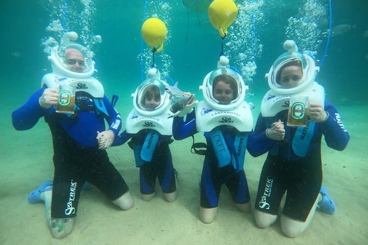 Walk Underwater in Lanzarote: Sea Trek Helmet-Diving Experience photo 5