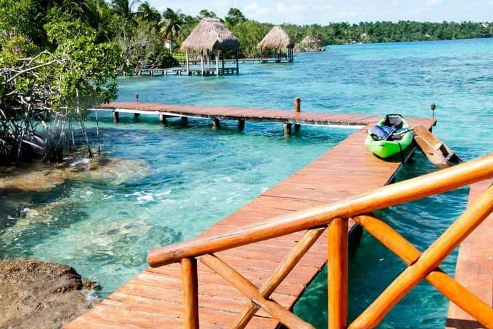 Full-Day Bacalar Boat Tour: Cenote Azul & Lagoon of Seven Colors from Cancun photo 5