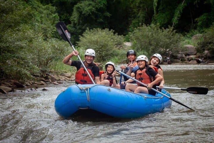 Family Rafting on the Mae Taeng River — Half-Day Class II–III Adventure from Chiang Mai photo 6
