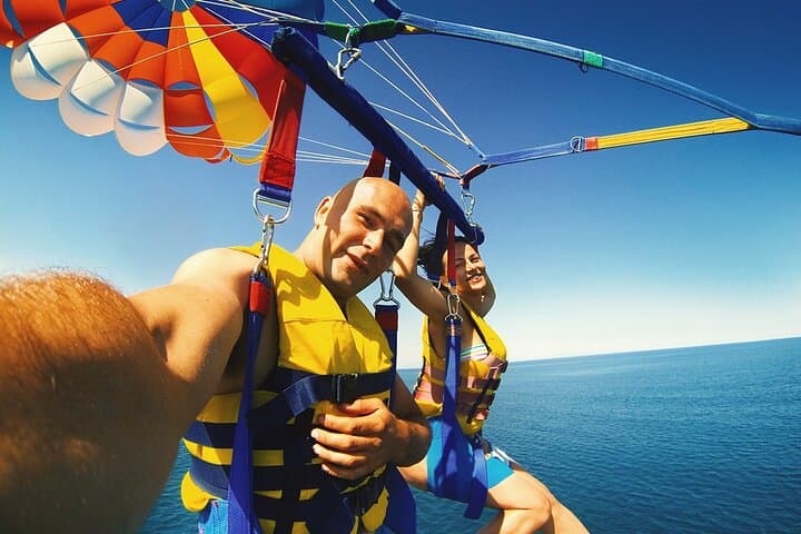 Cancun Do-It-All: Parasailing & MUSA Snorkel Adventure photo 6