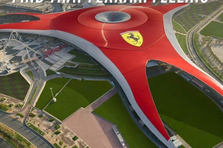Inside Ferrari World Abu Dhabi: Ride Formula Rossa and Explore Yas Island's Red Roof