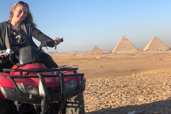 Quad Biking the Giza Desert: High-Speed Views of the Pyramids photo 2