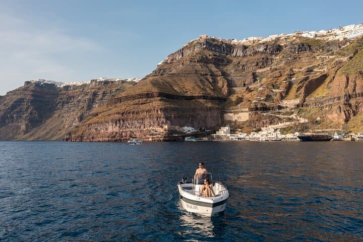 Santorini Private Boat Rental: Captain Your Own 10-Hour Aegean Caldera Cruise photo 3