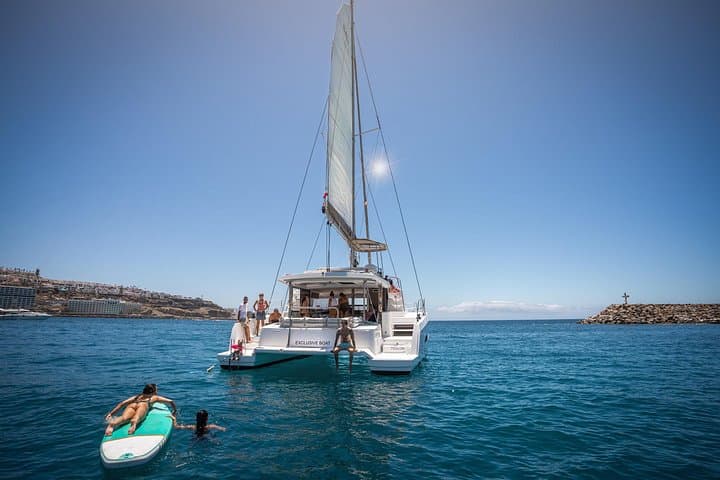 Afternoon Catamaran Trip in Gran Canaria: Snorkel, Kayaks & Sunset Sail photo 2