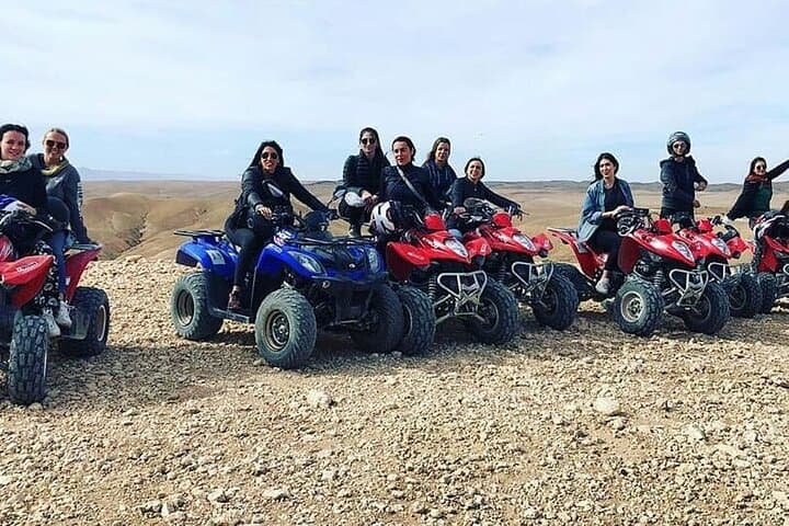 Agafay Desert Quad Tour: Dune Rides & Berber Tea with Atlas Views photo 3