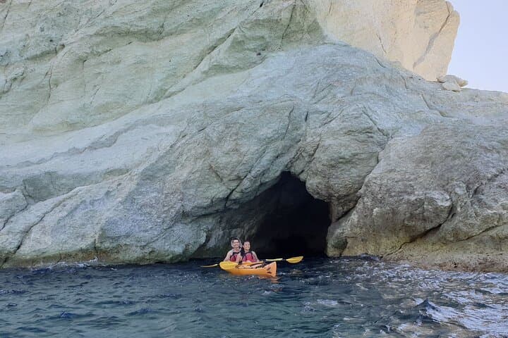 Sea Kayak Santorini South Coast: Red Beach, White Beach & Sea Caves photo 3