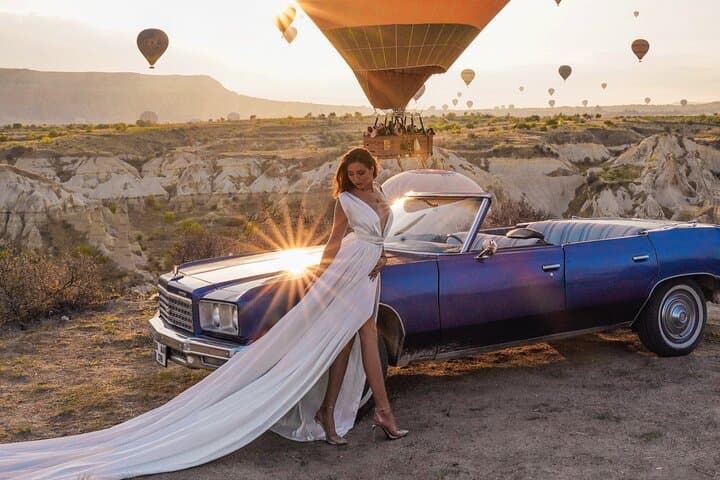 Classic Car Tour in Cappadocia — Vintage Drive Through Göreme & Love Valley photo 2
