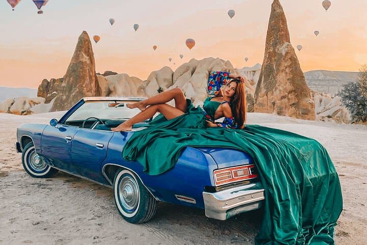 Classic Car Tour in Cappadocia — Vintage Drive Through Göreme & Love Valley photo 6