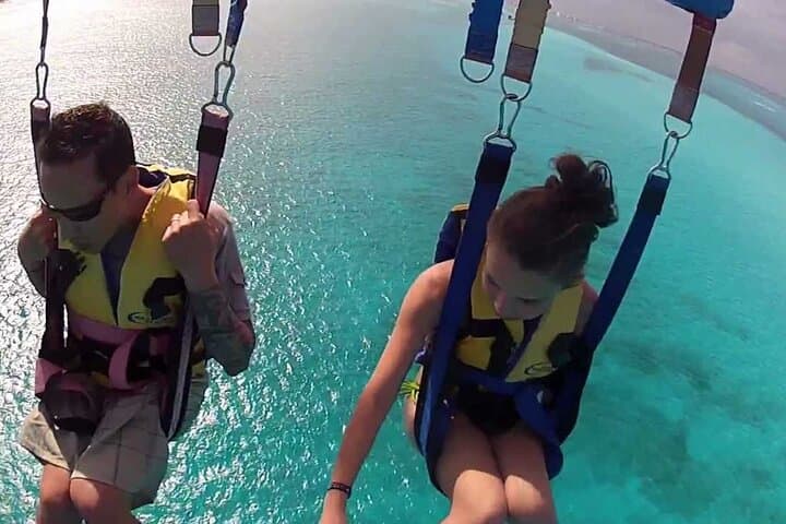 Cancun Do-It-All: Parasailing & MUSA Snorkel Adventure photo 2