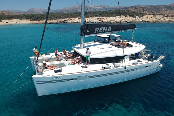 All-Inclusive Catamaran Day Cruise Around Naxos & the Small Cyclades photo 2