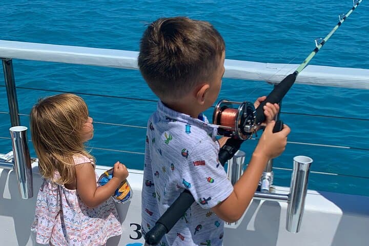Key West Half-Day Reef Fishing Charter on a 64' Catamaran