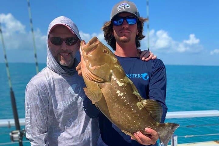 Key West Half-Day Reef Fishing Charter on a 64' Catamaran photo 4