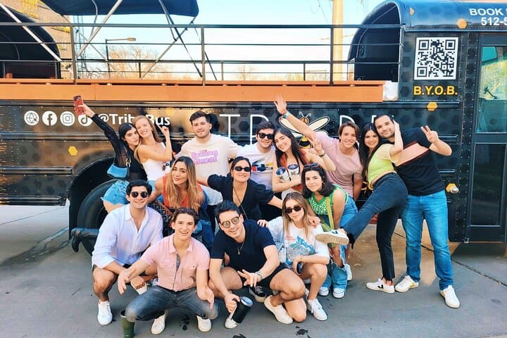 Austin Roofless Party Bus Tour: 2-Hour BYOB Open-Air Downtown Experience photo 4
