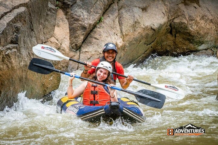 Mae Taeng 10km Inflatable Kayak & 3hr Jungle Trek — Waterfall Swim and River Run photo 3