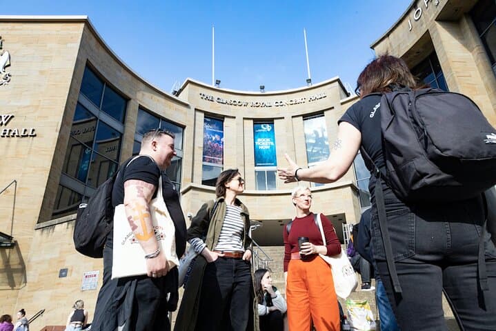 Glasgow Music Mile Walking Tour: King Tut's, Royal Concert Hall & Sauchiehall Street