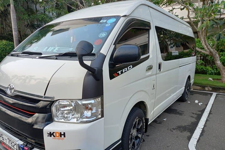 Rent a Van with Driver in Sri Lanka — Private Mini Bus for Bentota and Beyond