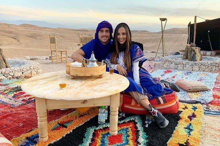 Overnight in Agafay Desert Camp: Marrakech Camel Trek & Starry Tent Experience photo 4