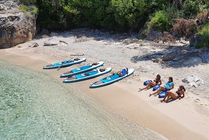 Sivota SUP Tour: Paddle Caves, Snorkel & Coastal Views in Epirus