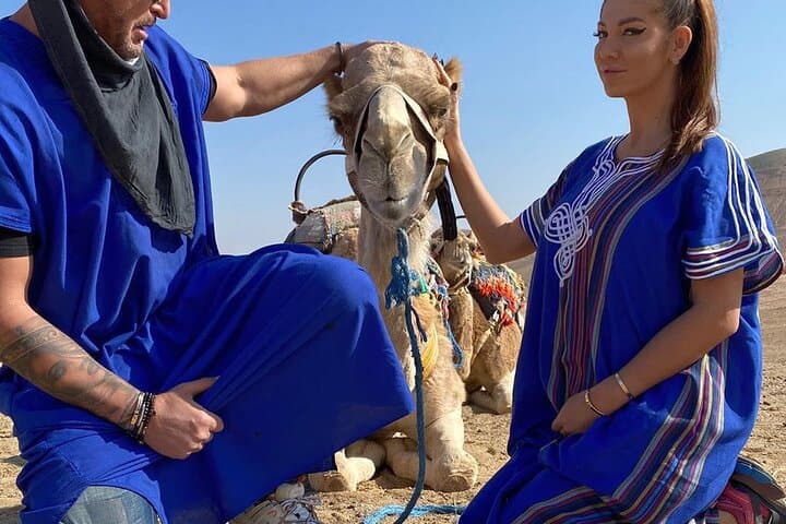 Overnight in Agafay Desert Camp: Marrakech Camel Trek & Starry Tent Experience