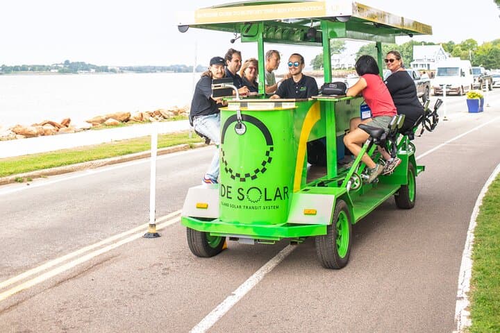 Halifax Waterfront Solar Party Bike: Pedal-Powered Pub Crawl on the Boardwalk
