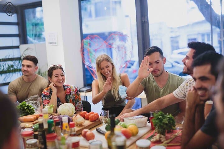 Tel Aviv FoodGames: Play and Learn Vegan Israeli-Arab Cooking Class photo 1