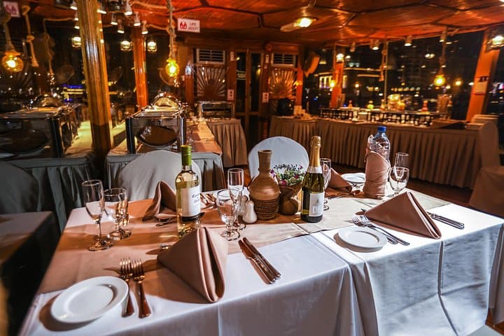 Dubai Marina Dhow Dinner Cruise — Evening Canal Cruise with Tanoura Show & Buffet photo 3