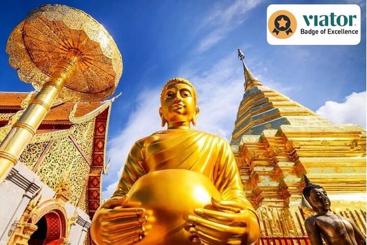 Chiang Mai Temple Viewpoints: Doi Suthep, Wat Chedi Luang & Wat Pha Lat Tour