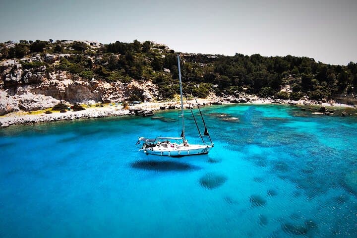 Sail Rhodes: Private Day Cruise to Anthony Quinn Bay, Thermal Springs & Traganou photo 2