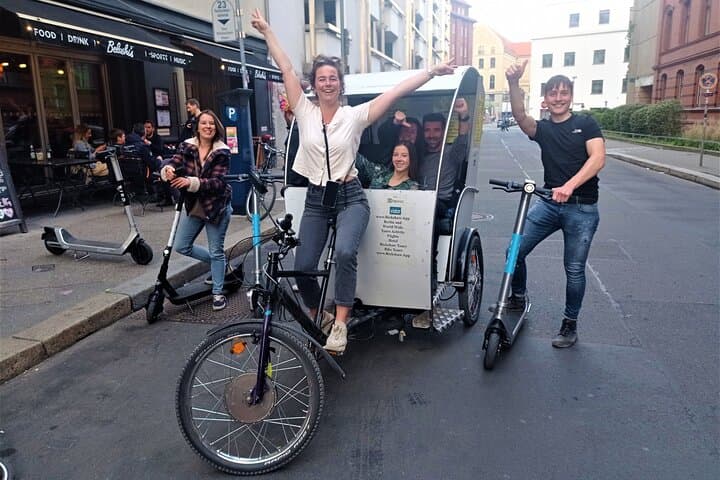 Berlin Highlights by Rickshaw, E-Bike & E-Scooter: Private 3-Hour Tour photo 3