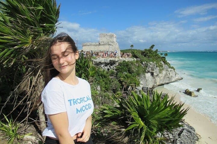 Tulum & Coba: Day Trip Through Coastal Ruins, Jungle Pyramid and Cenote Swim photo 2