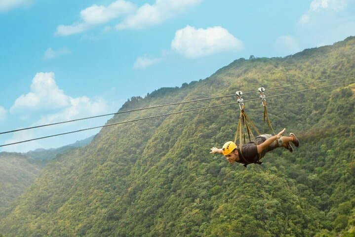 Fly The Beast Zipline at Toro Verde — 1.45 km Single-Run Zipline in Orocovis