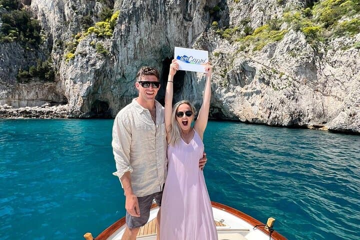 Capri Boat Tour: Explore Faraglioni, Blue Grotto & Coastal Caves photo 4