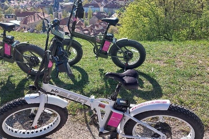 Electric Bike Rental in Ljubljana: Cruise Castle Views & Riverfront Routes