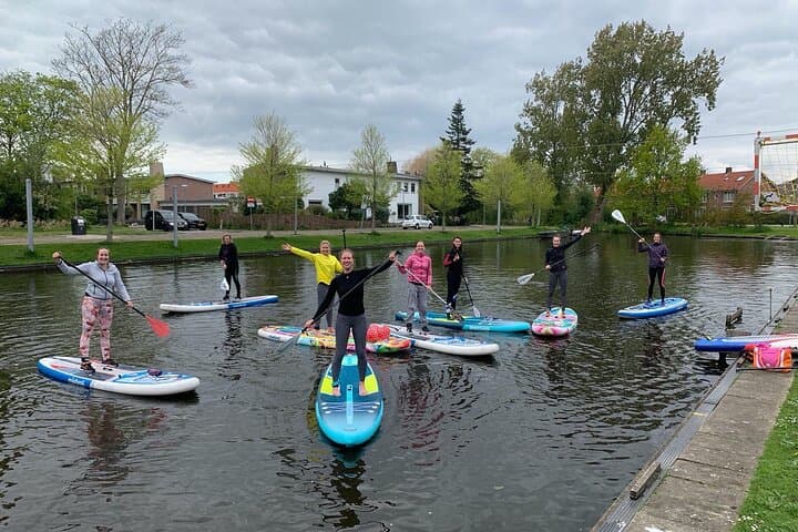 Alkmaar City SUP Tour: 1-hour Guided Paddle Through Historic Canals photo 3