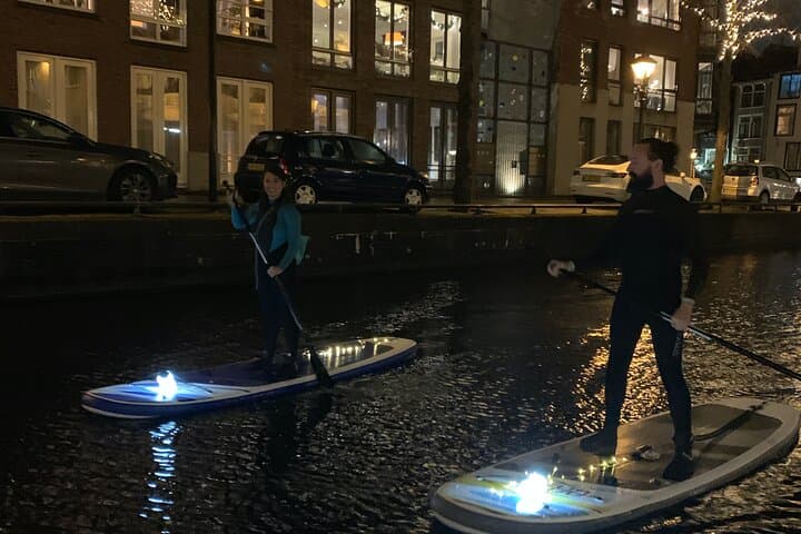 Full-Moon City SUP Tour Through Alkmaar's Canals (2 Hours) photo 6