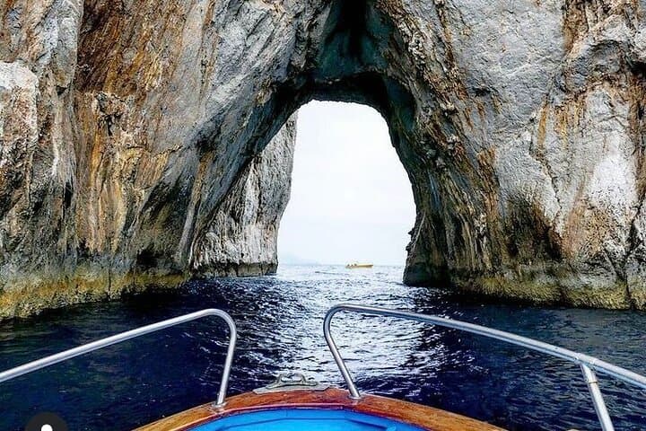 Around Capri by Gozzo: 3-Hour Private Boat Tour to the Blue Grotto and Hidden Caves photo 2